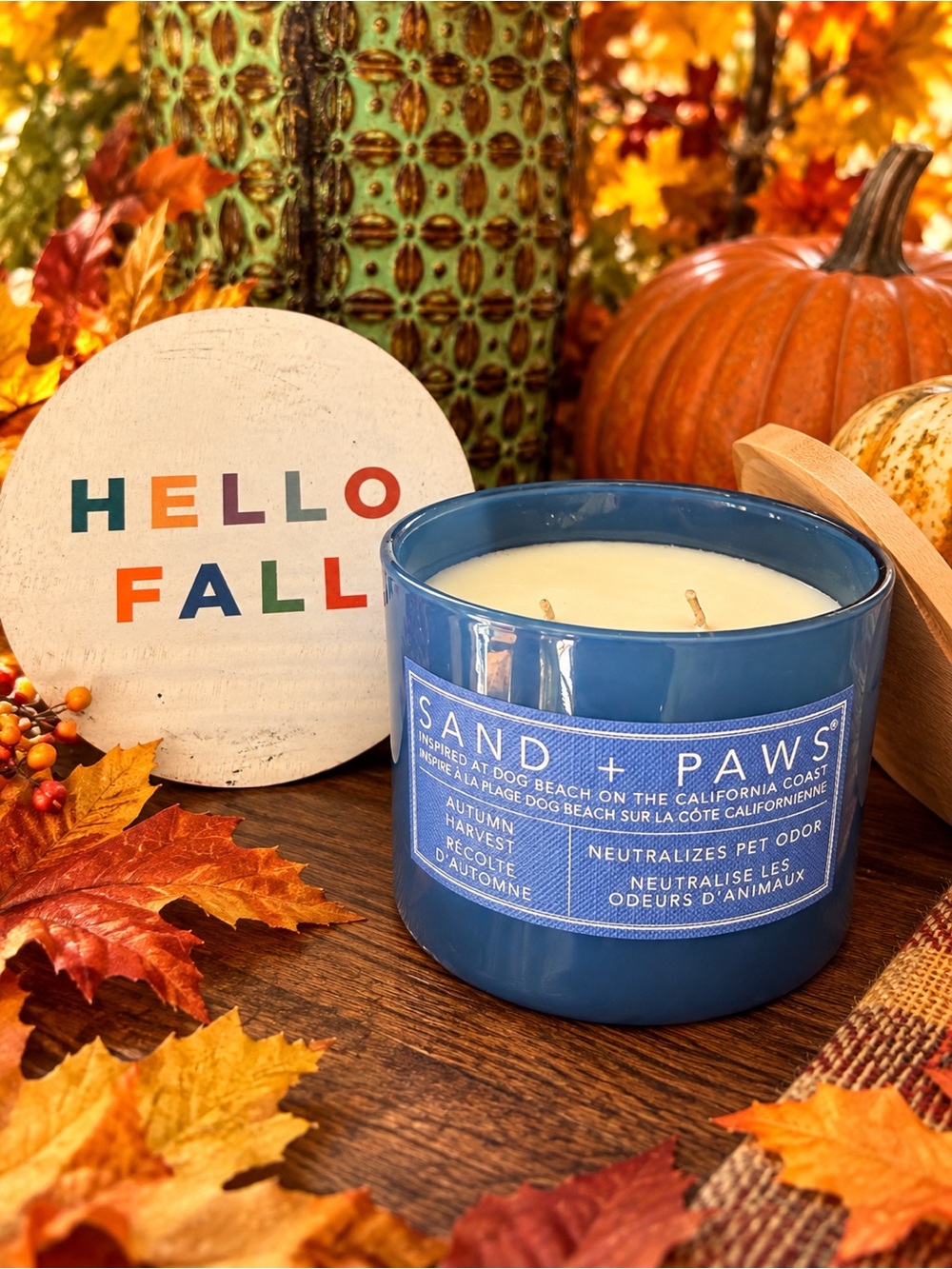 Sand + Fog Autumn Harvest Natural Candle